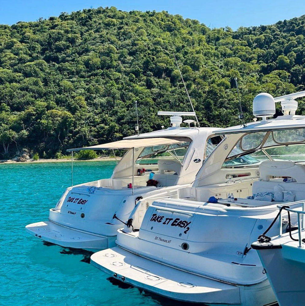 Take It Easy Custom Charters has two private yachts available to charter